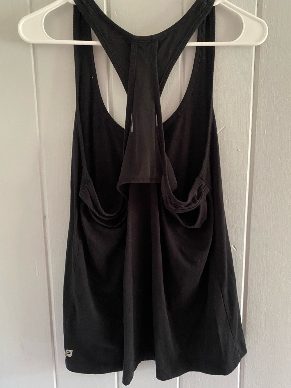 Fabletics Black Racerback Tank Top - Picture 2 of 4
